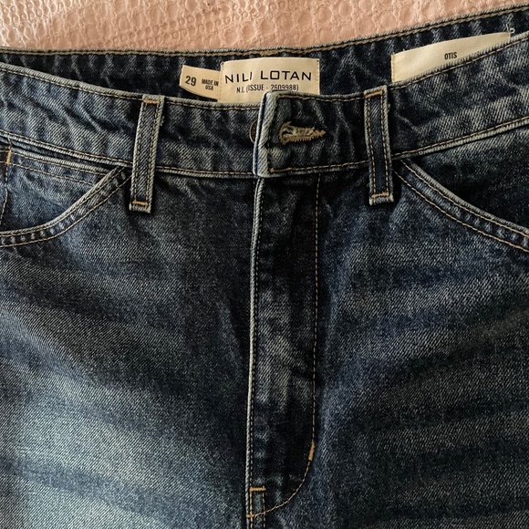 NILI LOTAN barrel jeans NWT - Picture 9 of 9